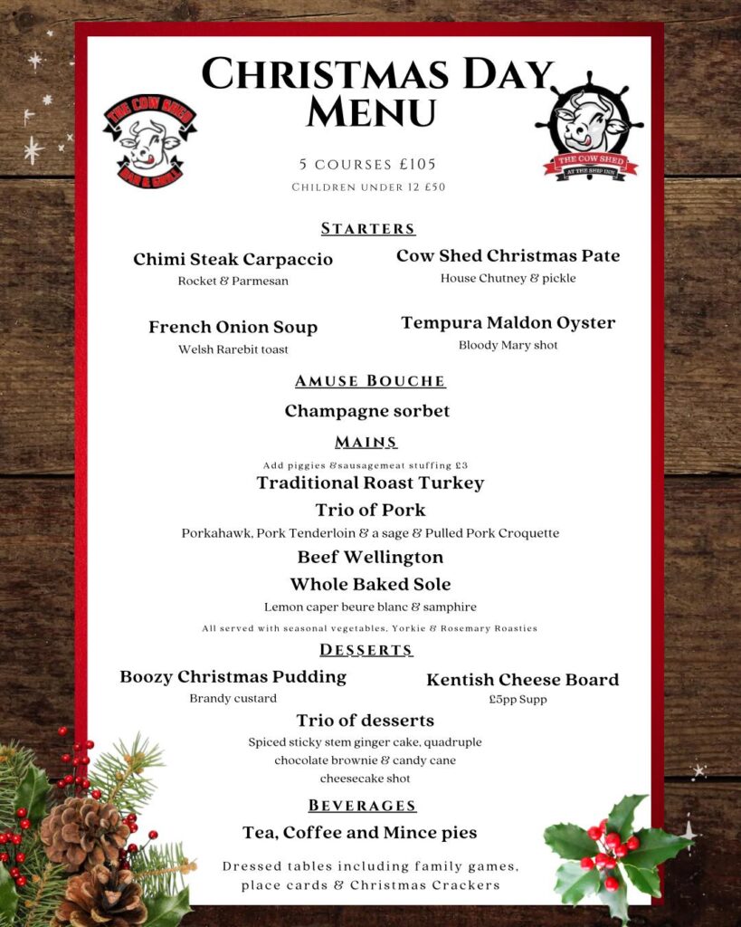 Christmas day dinner