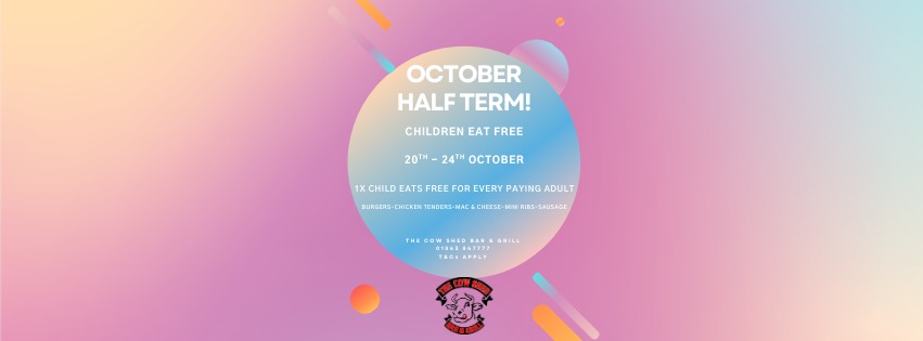Kids eat free October half term