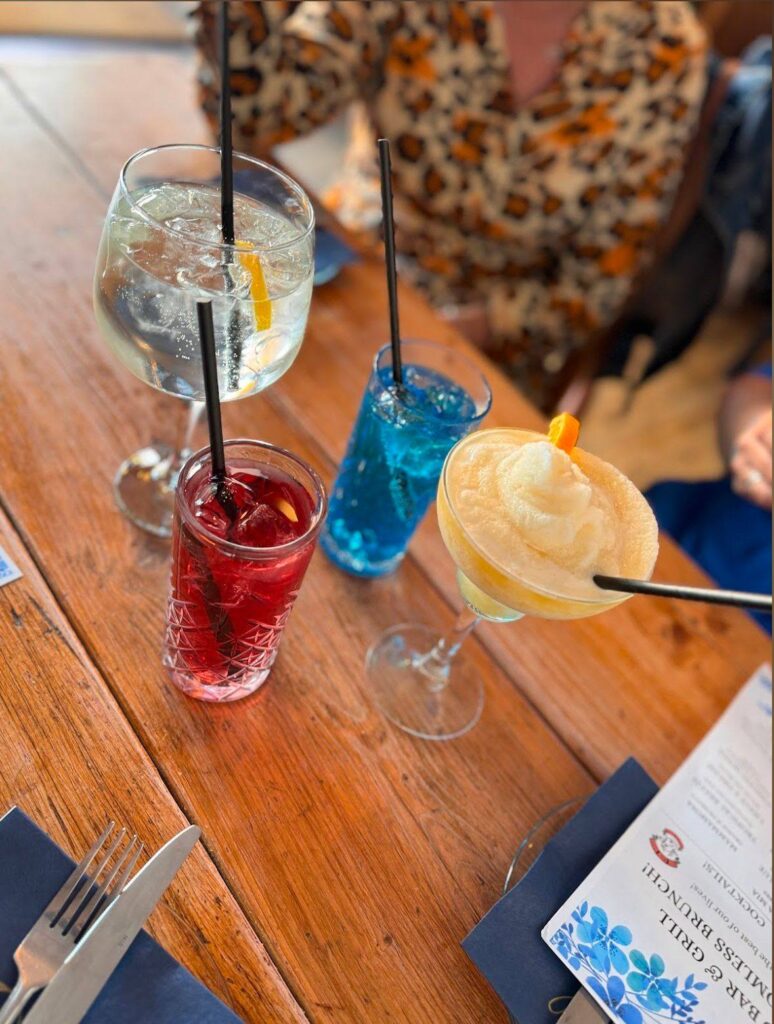 Christmas bottomless brunch in Thanet