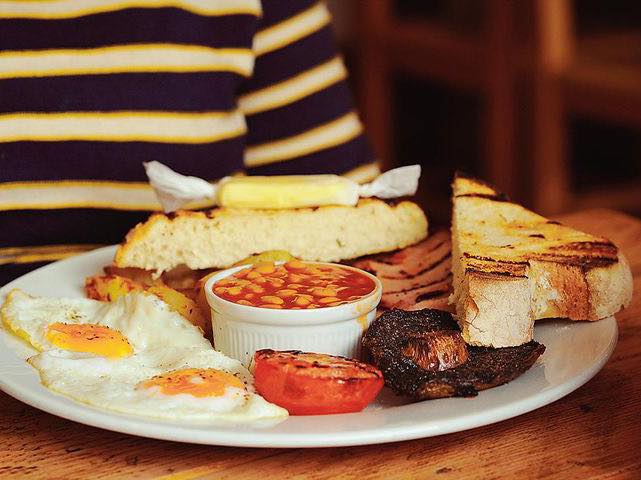Full English breakfast in Thanet