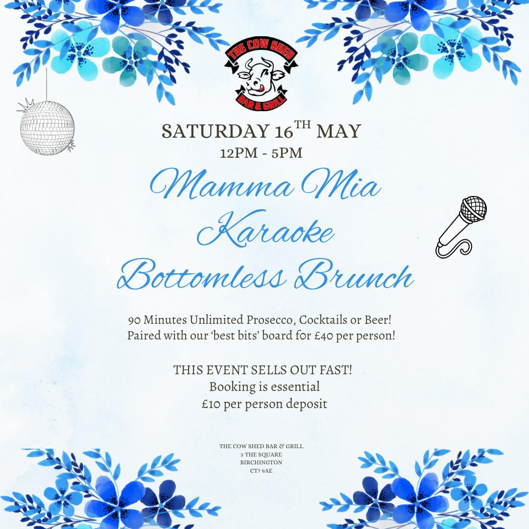Themed bottomless brunch in Birchington