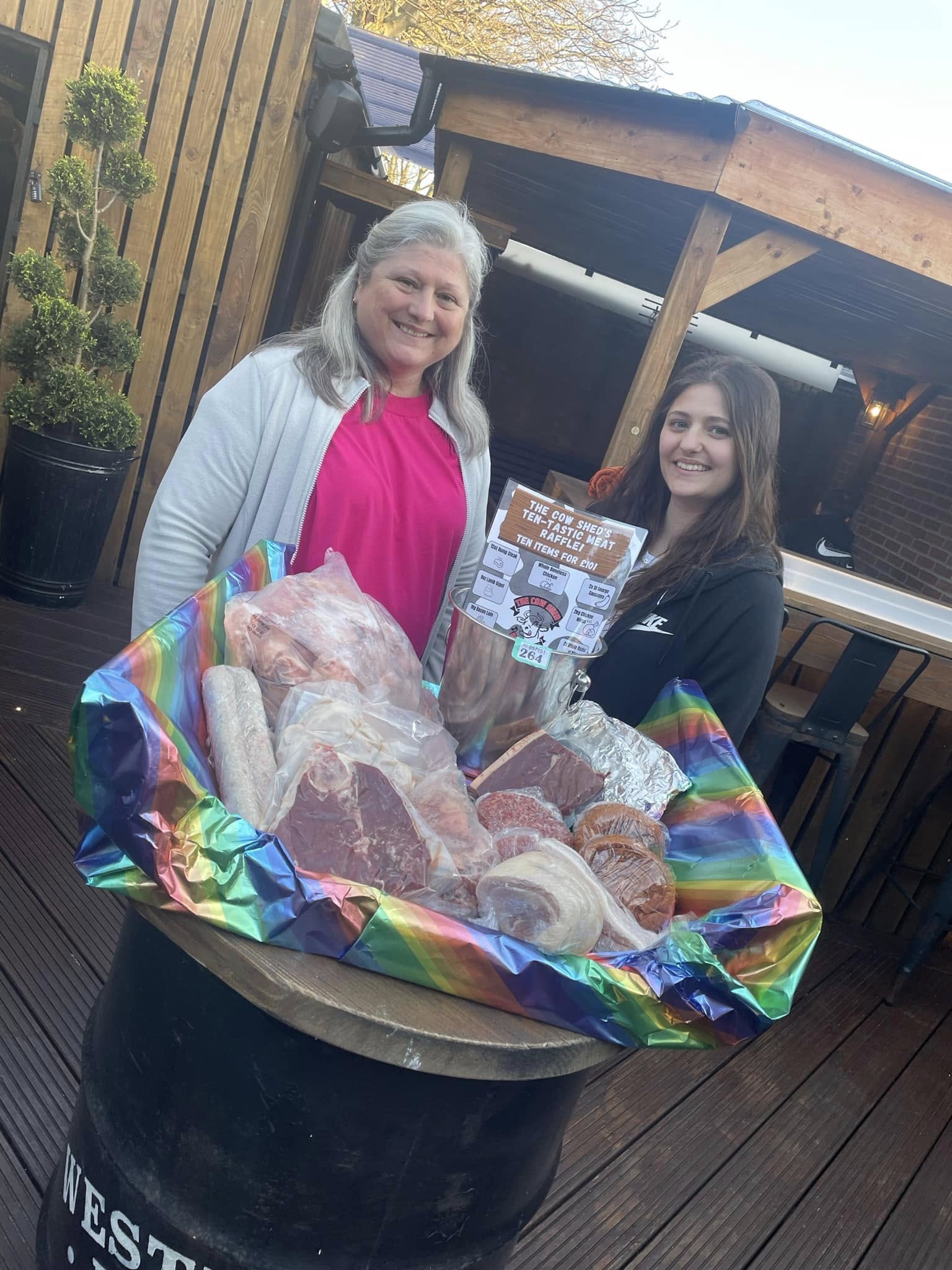 Raffle for charity in Thanet